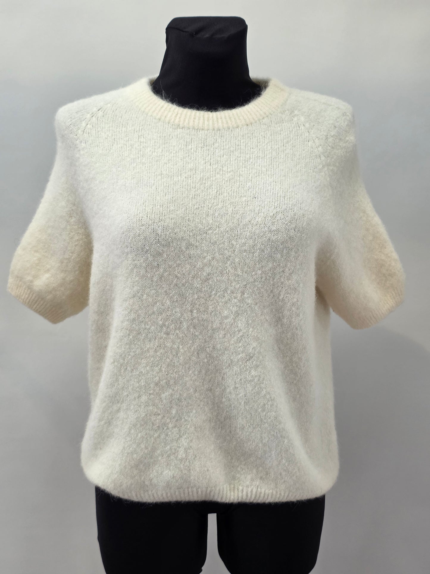 Kurzärmeliger Pullover