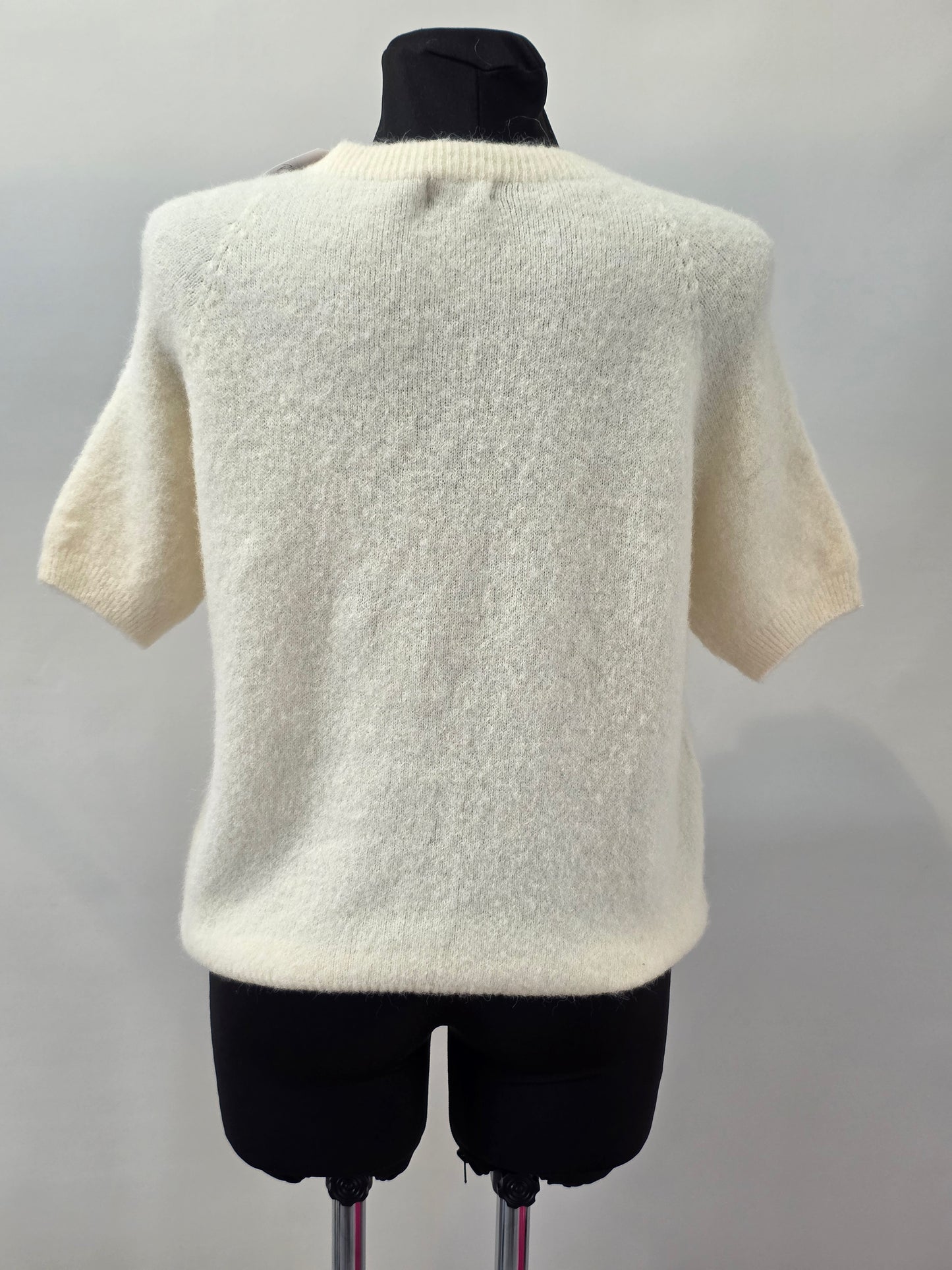 Kurzärmeliger Pullover