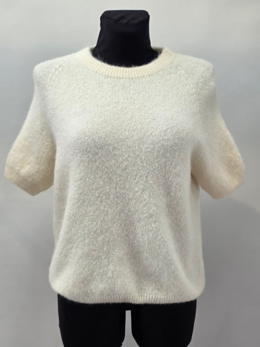 Kurzärmeliger Pullover