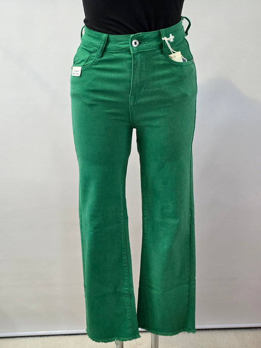 Grüne Jeanshose von Blue Monkey