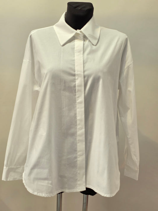 Weiße Bluse basic