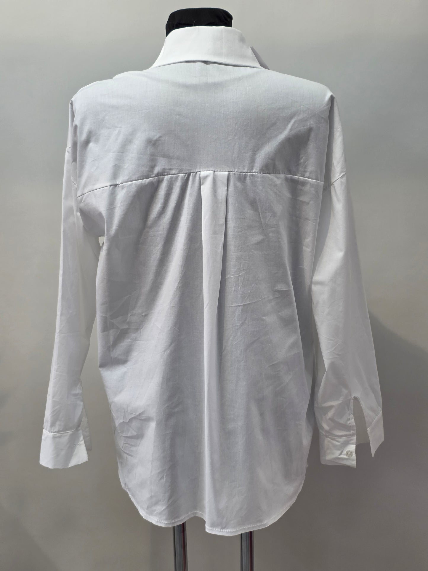 Weiße Bluse basic